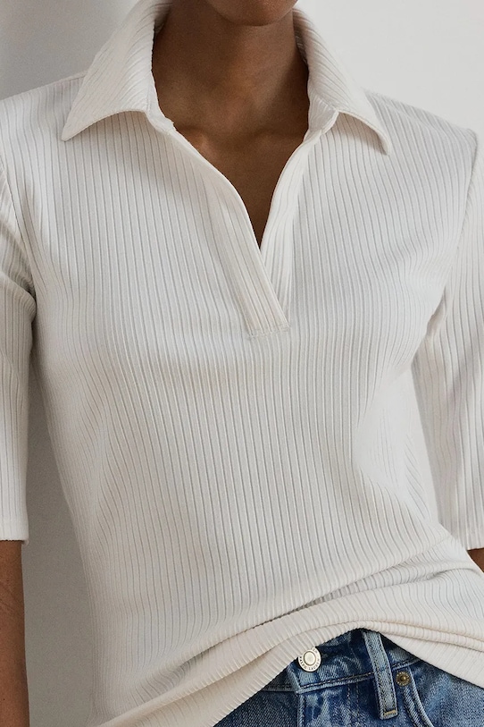 Lauren Ralph Lauren polo damskie biały 200P10120