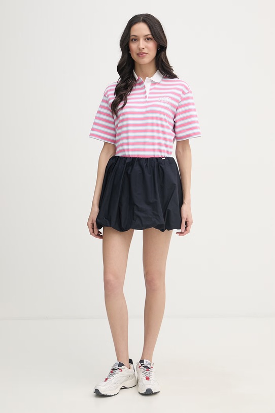 Joop! polo pentru femei, din bumbac 30102065 roz SS26