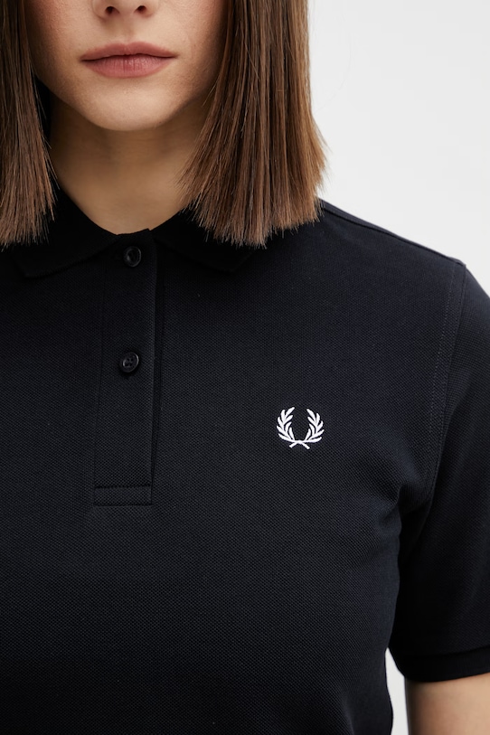 Fred Perry polo bawełniane granatowy G6000