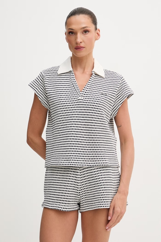 Karl Lagerfeld polo damskie granatowy B2W46058