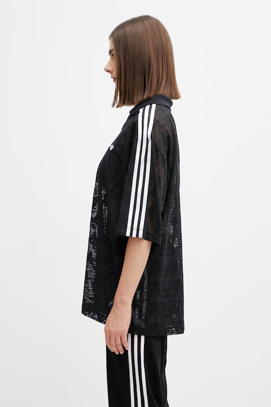 adidas Originals поло жіноче KD0344 чорний SS26
