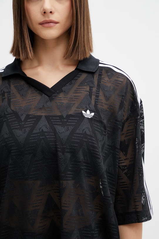 adidas Originals polo damskie czarny KD0344