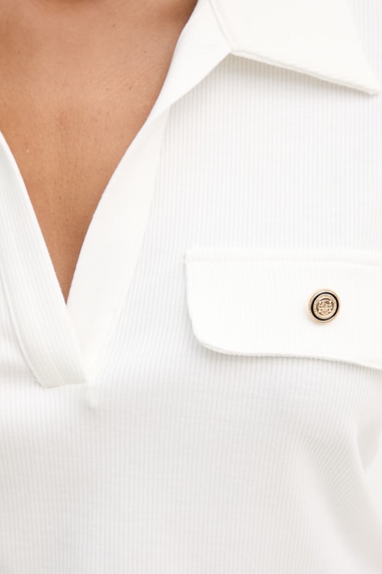 Morgan polo damskie DROSSO biały