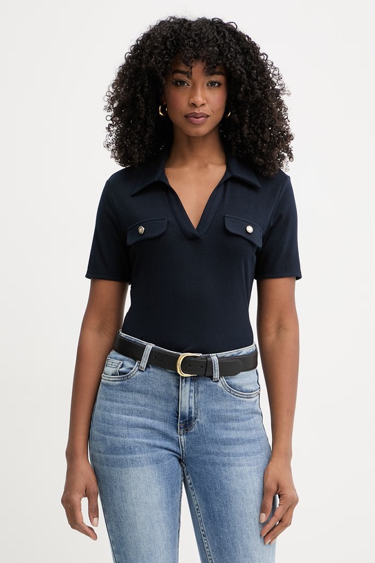 Morgan polo damskie granatowy DROSSO