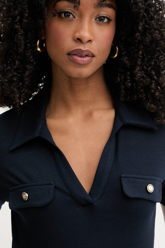 Morgan polo damskie granatowy DROSSO