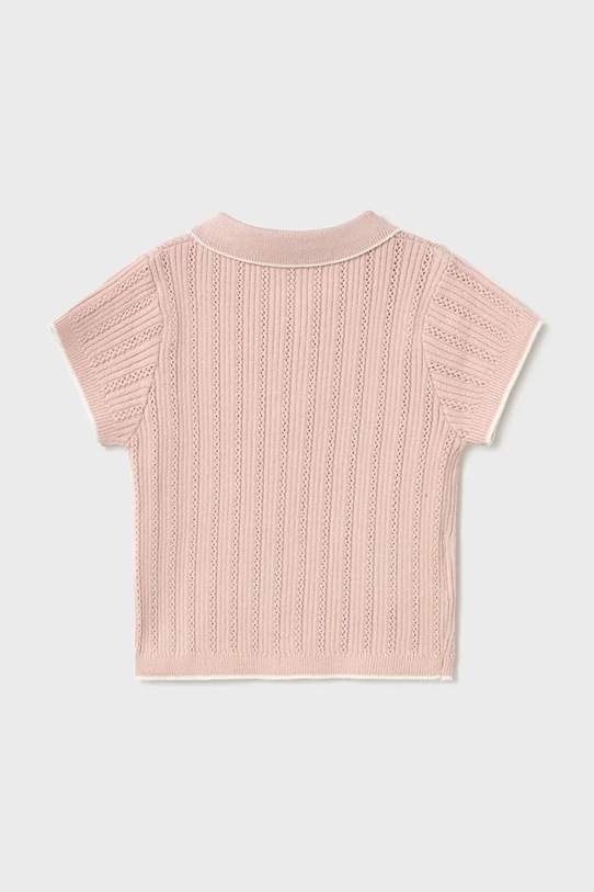 Mayoral polo dziecięce 1104.4F.Baby.PPY2 różowy SS26