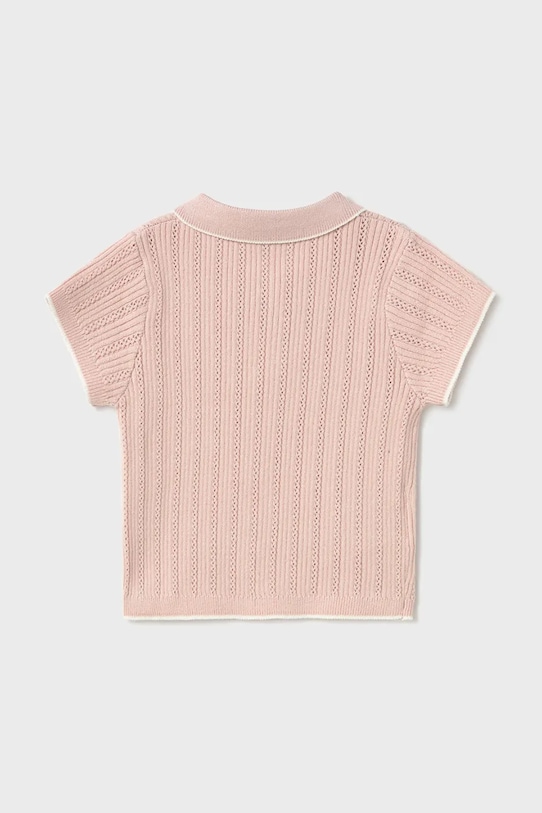 Дитяче поло Mayoral 1104.4F.Baby.PPY2 рожевий SS26