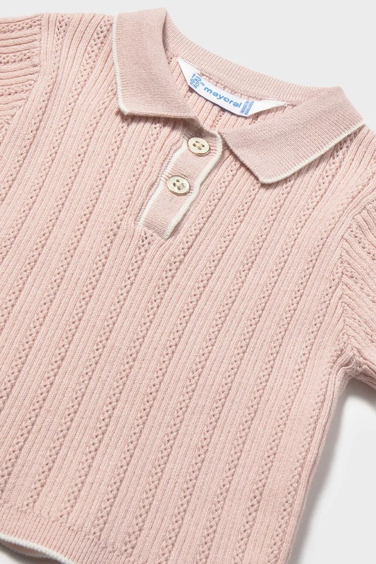 Dziewczynka Mayoral polo dziecięce 1104.4F.Baby.PPY2 różowy