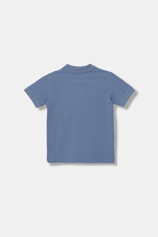 United Colors of Benetton polo dziecięce bawełniane 3089G3008.P.Stagionale niebieski SS26