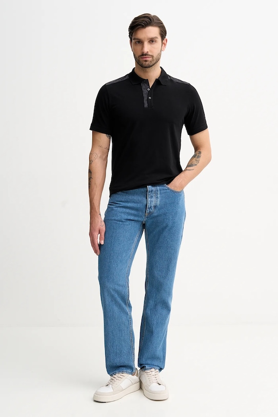 Polo tričko Karl Lagerfeld 561221.745018 černá SS26