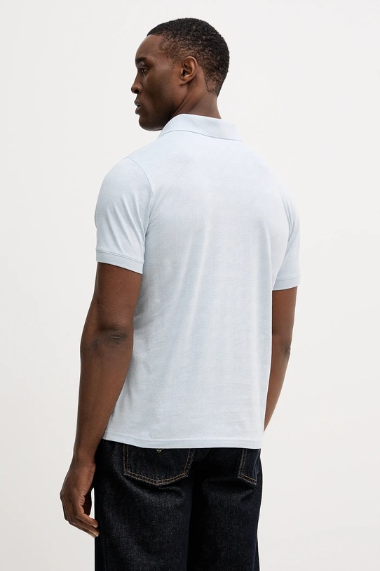 Odzież Karl Lagerfeld polo bawełniane 561251.745071 niebieski