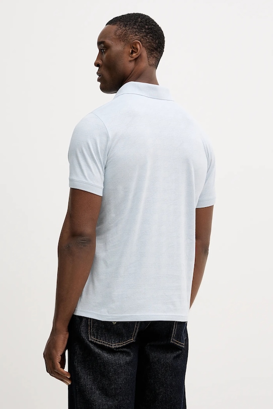 Odzież Karl Lagerfeld polo bawełniane 561251.745071 niebieski