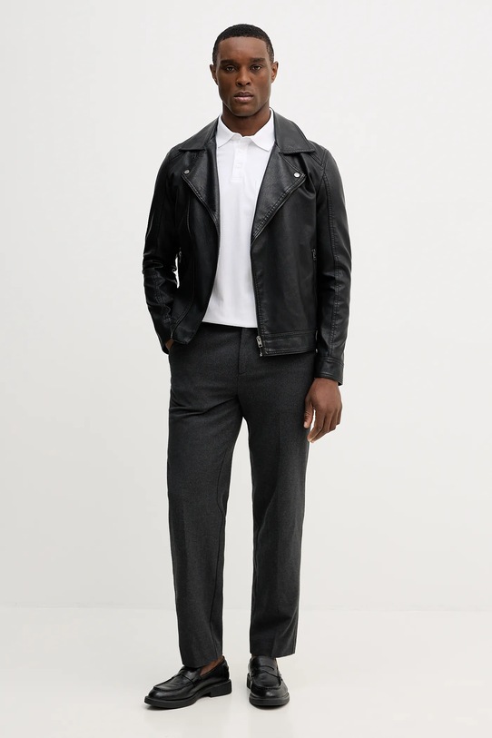 Karl Lagerfeld polo bawełniane 561225.745127 biały SS26