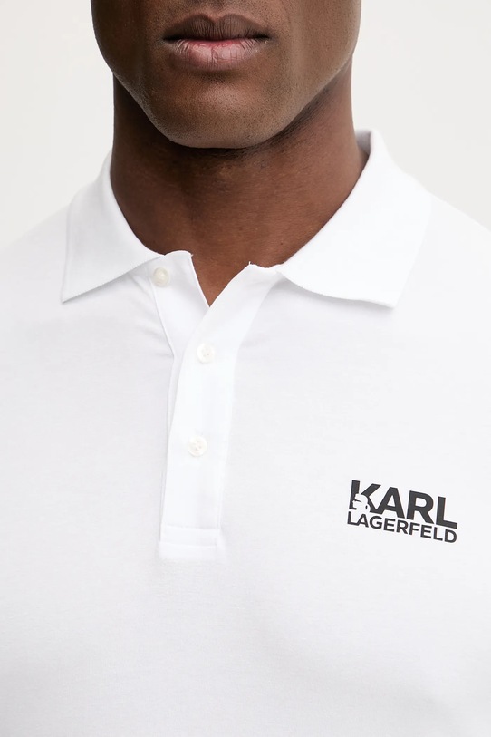 Karl Lagerfeld polo 561235.745780 biały