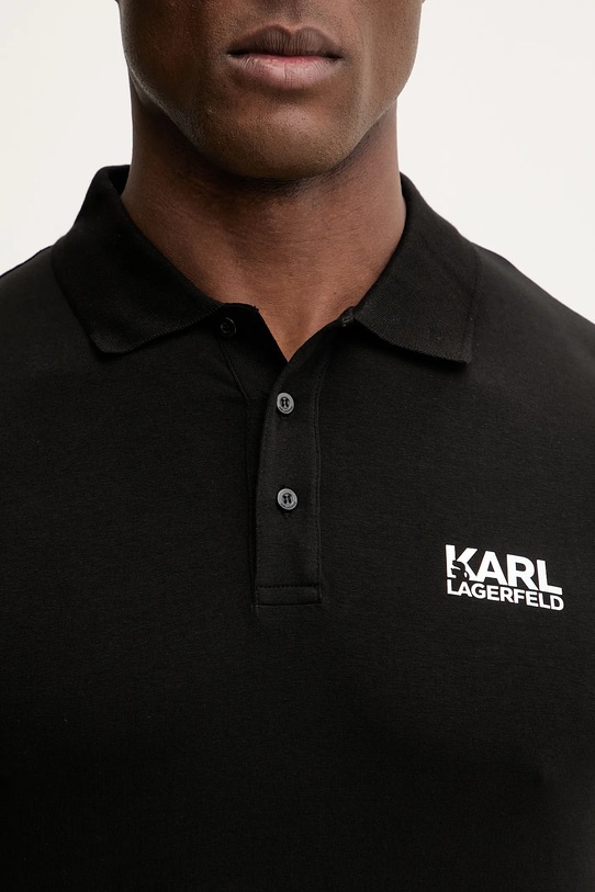Karl Lagerfeld polo 561235.745780 czarny