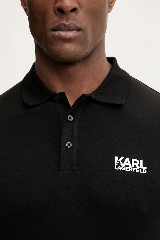 Karl Lagerfeld polo 561235.745780 czarny
