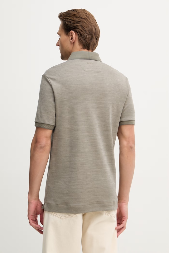 Odzież BOSS polo z dodatkiem wełny C-Prout 242_AM 50553789 zielony
