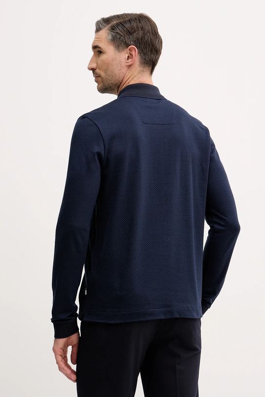 Odzież BOSS longsleeve bawełniany 50549583 granatowy