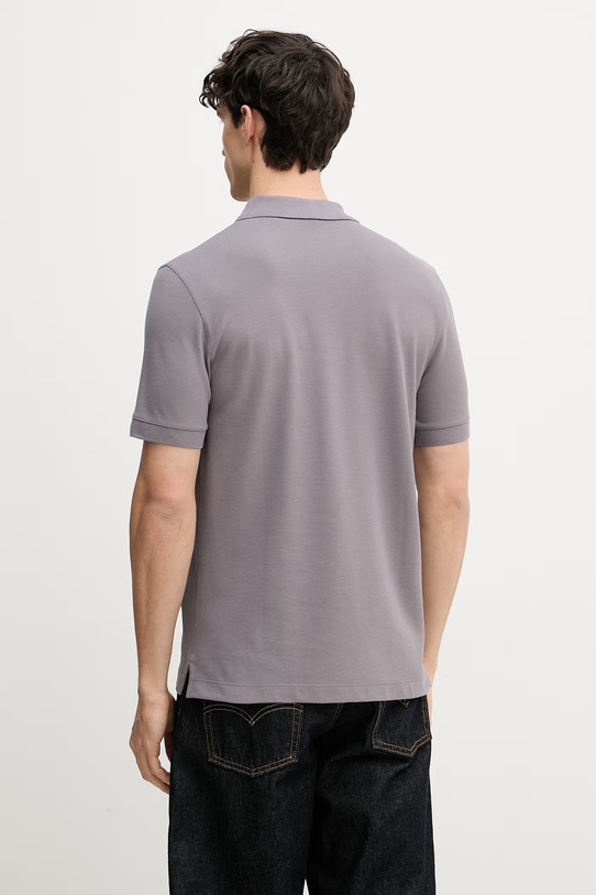 Odjeća BOSS polo muški od pamuka Pallas 50553564 ljubičasta