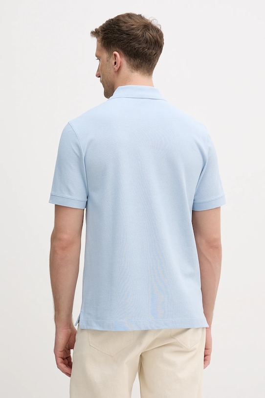 Odzież BOSS polo bawełniane Pallas 50553564 niebieski