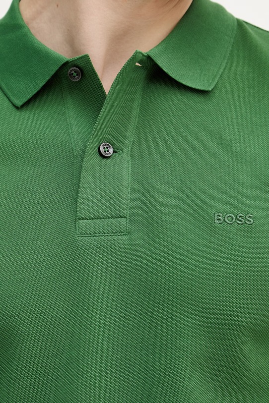 BOSS polo tričko pánske bavlnené Pallas 50553564 zelená