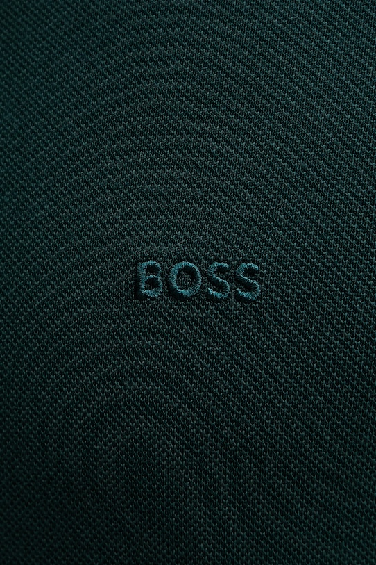 BOSS polo bawełniane Pallas 50553564 zielony
