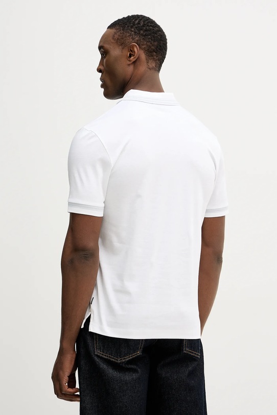 Одежда Хлопковое поло BOSS H-Phillipson 202 50554529 белый