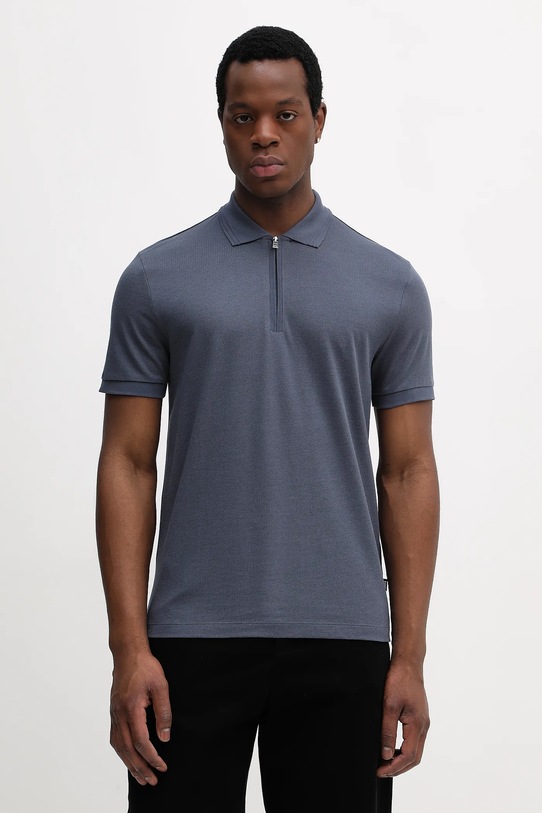 Поло BOSS H-Paras 70 regular голубой 50554614