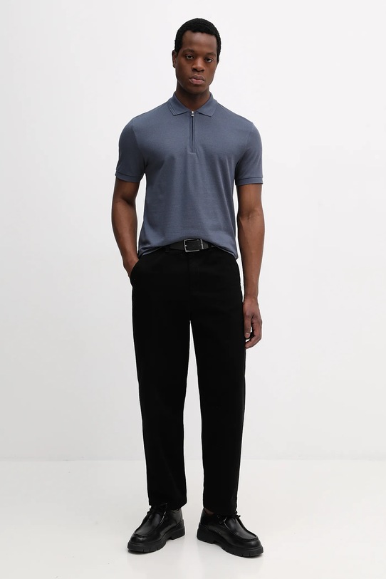 Поло BOSS H-Paras 70 50554614 голубой SS26