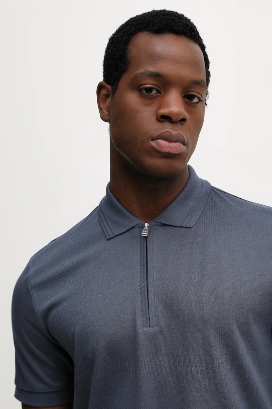 Поло BOSS H-Paras 70 голубой 50554614