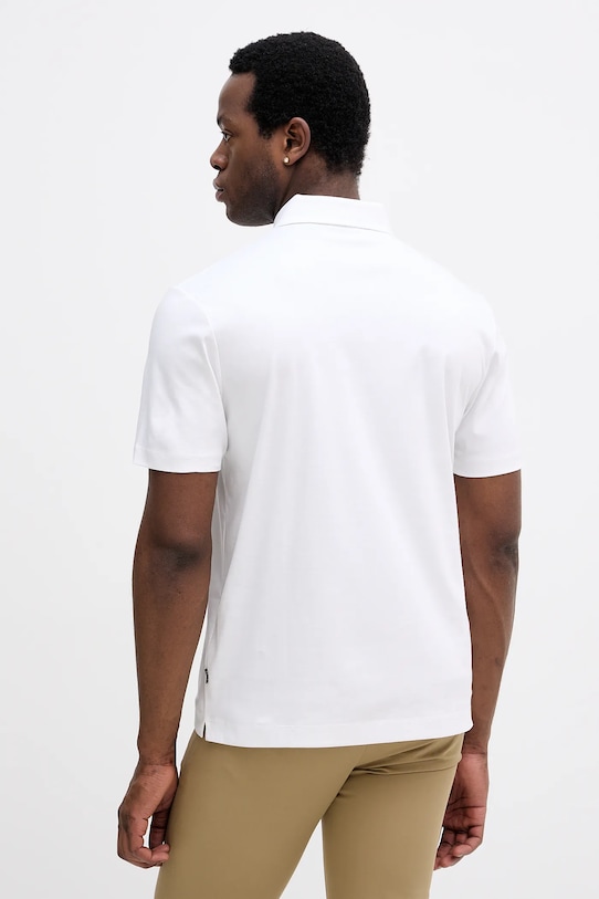 Odzież BOSS polo bawełniane 50555829 biały