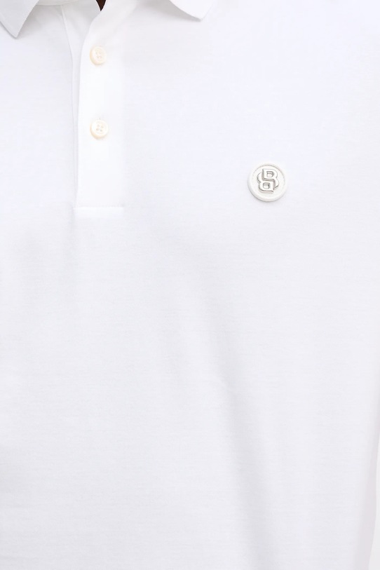 BOSS polo de bumbac 50555829 alb