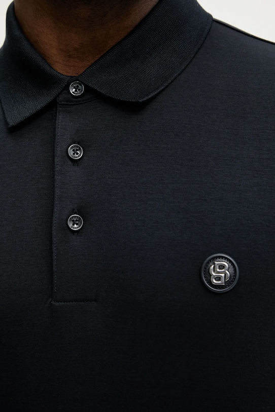 BOSS polo bawełniane C-Parris 01 50555829 granatowy