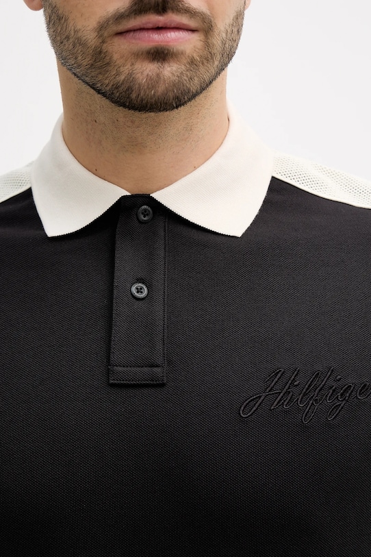 Tommy Hilfiger polo MW0MW41622 czarny