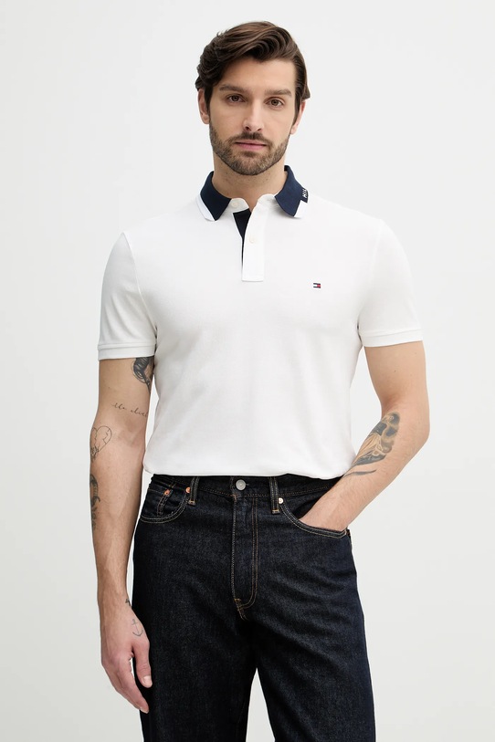 Tommy Hilfiger polo regular biały MW0MW41605