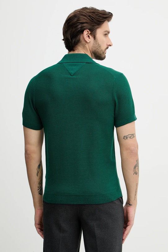 Odzież Tommy Hilfiger polo MW0MW41823 zielony