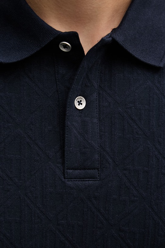 Polo tričko Guess M6RP05.KD181 tmavomodrá