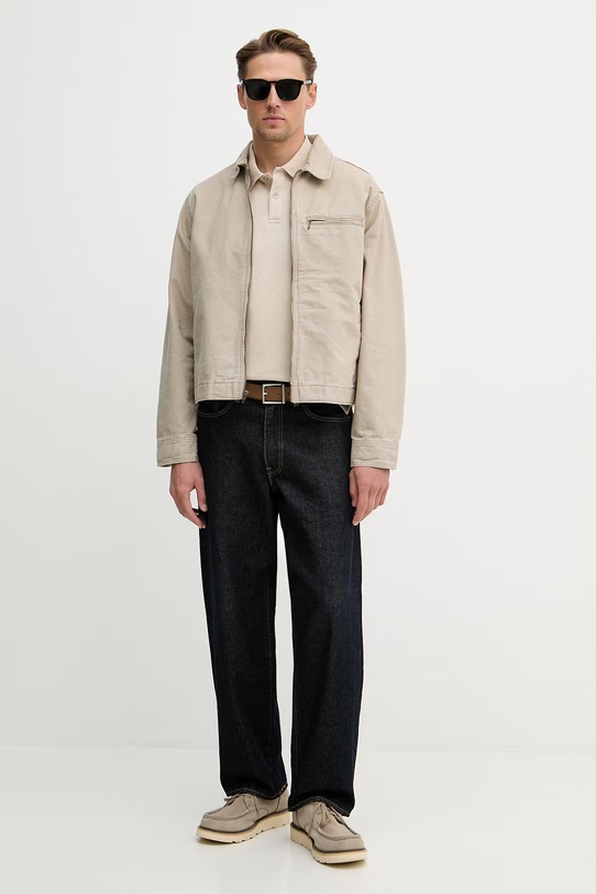 Polo tričko Guess M6RP05.KD181 béžová SS26