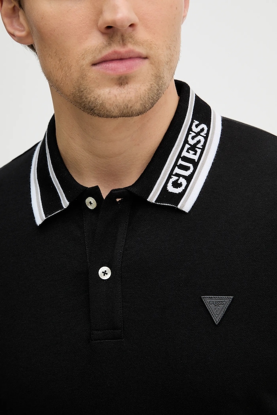 Guess polo LYLE czarny M6RP60.K7O64