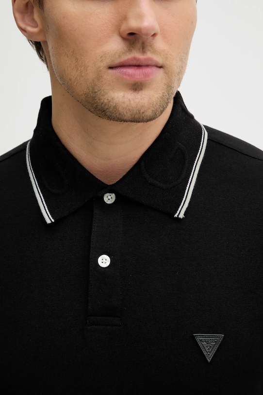 Guess polo NOLAN M6RP66.J1314 czarny