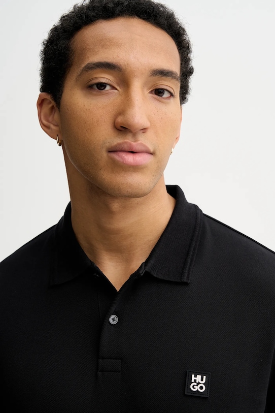 HUGO longsleeve Dinote czarny 50553441