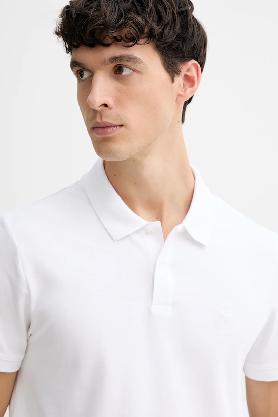 Polo tričko Calvin Klein bílá LV04LC254G