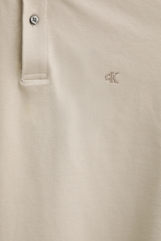 Calvin Klein polo LV04LC254G beżowy