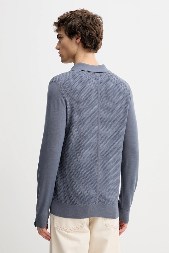 Odzież Rag & Bone sweter wełniany RH8125H6MMN niebieski