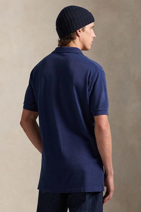 Polo Ralph Lauren polo bawełniane 710A12934 granatowy SS26