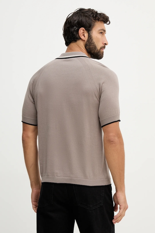 Odzież Armani Exchange polo bawełniane XM001977.AF20139 beżowy