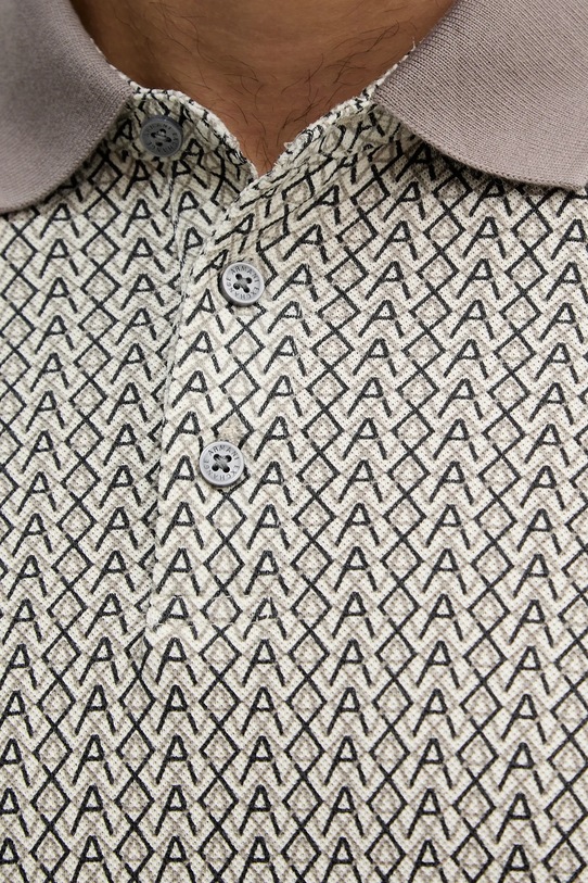 Бавовняне поло Armani Exchange XM002015.AF10366 бежевий