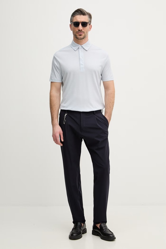 Paul&Shark polo 25411283 niebieski SS26