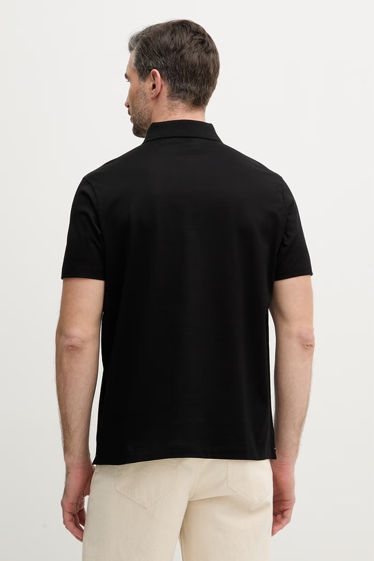 Odzież Paul&Shark polo bawełniane 26411224 czarny