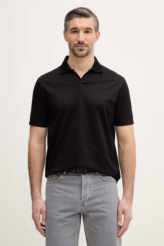 Paul&Shark polo bawełniane bawełna czarny 26411265